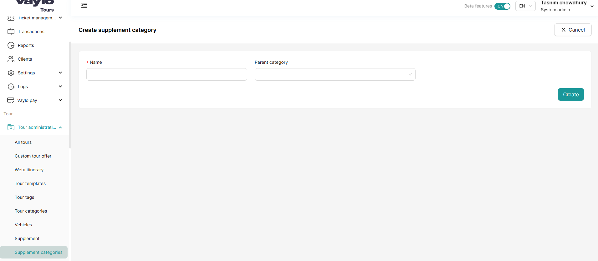 Supplement Categories